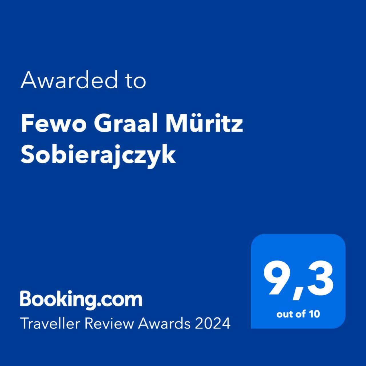 Fewo Graal Mueritz Sobierajczyk Gelbensande Buitenkant foto